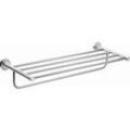 Hansgrohe Logis Universal Handtuchablage 41720000 chrom, Länge 600mm, Messing, mit Handtuchhalter