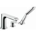 hansgrohe Metris Wannen Armatur 31190000 3 Loch Wannenrand Armatur, chrom