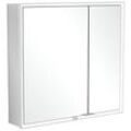 Villeroy und Boch My View Now Spiegelschrank A4588000 80 x 75 x 16,8 cm, LED-Beleuchtung, 2 Türen, mit Ein-/Ausschalter