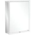 Villeroy und Boch My View Now Spiegelschrank A4576L00 60 x 75 x 16,8 cm, Anschlag links, LED-Beleuchtung, 1 Tür, Ein-/Ausschalter