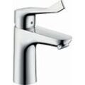 hansgrohe Focus Care Waschtischarmatur 31915000 ComfortZone 100, extra langer Hebel, ohne Ablauf