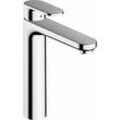 hansgrohe Vernis Blend 190 Waschtischarmatur 71572000 mit isolierter Wasserführung und Zugstangen-Ablaufgarnitur, chrom