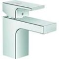 hansgrohe Vernis Shape Waschtischarmatur 71593000 CoolStart, mit Zugstangen-Ablaufgarnitur, chrom