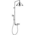 hansgrohe Axor Showerpipe 26020000 designed by Front, mit Thermostat, 2jet Kopfbrause, chrom