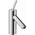 hansgrohe Axor Starck Waschtisch Armatur 10010000 Classic, mit Ablaufgarnitur, chrom