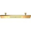 hansgrohe Axor ShowerHeaven Kopfbrause 1200 4jet Axor 12423990 polished gold optic, mit Lichtm. 5000 K