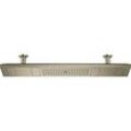 hansgrohe Axor ShowerHeaven Kopfbrause 1200 4jet Axor 12423820 brushed nickel, mit Lichtm. 5000 K