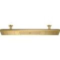 hansgrohe Axor ShowerHeaven Kopfbrause 1200 4jet Axor 12427250 brushed gold optic, mit Lichtm. 3500 K