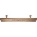 hansgrohe Axor ShowerHeaven Kopfbrause 1200 4jet Axor 12423310 Brushed Red Gold, mit Lichtm. 5000 K