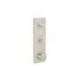 hansgrohe Axor Citterio C Thermostat Modul 380/120, 49700800 Unterputz, 2 Verbraucher, Edelstahl Optik