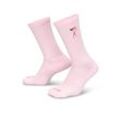 Nike Everyday Plus gepolsterte Crew-Socken (1 Paar) - Pink