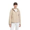 Outdoorjacke GIL BRET, Damen, Gr. 40, beige (desert beige), Obermaterial: 100% Polyester, unifarben, casual, A-Linie taillenbedeckt, ohne Ausschnitt, Langarm gerader Abschluss, Jacken, mit Kapuze