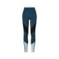 Colorblocking-Sporttight - Dunkelblau - Gr.: S