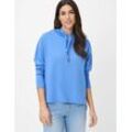 Brax Damen Hoodie Style BEE, sapphire blue, Gr. 34