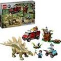 LEGO Jurassic World 76965 Dinosaurier-Missionen: Entdeckung des Stegosaurus Bausatz, Mehrfarbig