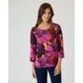 Classic Pullover "Blumen-Leo-Mix"