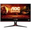 AOC 27G2SPAE/BK Gaming Monitor EEK F (A - G) 68.6 cm (27 Zoll) 1920 x 1080 Pixel 16:9 1 ms HDMI®, DisplayPort, VGA, Kopfhörer (3.5 mm Klinke), Audio-Line-in