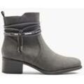 Stiefelette - Damen - grau - 39