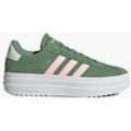 Leder Platform Sneaker VL COURT BOLD - Damen - grün