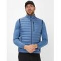 Brax Herren Steppweste Style WILLIS storm, Blau, Gr. L