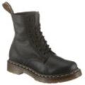 Schnürboots DR. MARTENS "1460 PASCAL 8 Eye Boot", Damen, Gr. 36, schwarz, Leder, unifarben, casual, Schuhe, Blockabsatz,Schnürschuh,Stiefelette mit Luftkammernsohle-schmale Form, Topseller