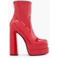 Stiefelette - Damen - rot - 38