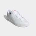 Sneaker ADIDAS SPORTSWEAR "ADVANTAGE 2.0", Gr. 36, cloud weiß, cloud weiß, bliss pink, Synthetik, sportlich, Schuhe, Design auf den Spuren des adidas Stan Smith