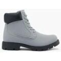 Schnürboots - Damen - grau - 40