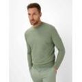 Brax Herren Pullover Style RICKthyme, grün, Gr. L