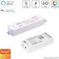 RGB+CCT Dimmer-Set 60W | MiBoxer RGB+CCT WIFI LED Controller 5 Kanal + Mean Wel...