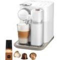 NESPRESSO Kapselmaschine "EN640.W von DeLonghi, white", weiß, B:20,3cm H:36,7cm T:27,6cm, Kaffeemaschinen, inkl. Willkommenspaket mit 7 Kapseln