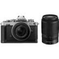 NIKON Z fc Kit Systemkamera mit Objektiv 16-50mm, 50-250 mm, 7,5 cm Display Touchscreen, WLAN