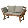 LIVARNO home Outdoor-Daybed »Sevilla«, aus geöltem Akazienholz