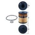 MAHLE Ölfilter Ø91,0mm 91,0mm für RENAULT VAUXHALL SAAB GMC OPEL 97310472 05444682 8671018399 OX 563D