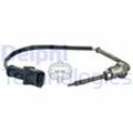 DELPHI Sensor, Abgastemperatur 2-polig für ALFA ROMEO FIAT LANCIA 51825681 51822931 TS30011