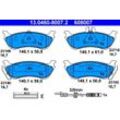 ATE Bremsbelagsatz, Scheibenbremse hinten rechts links für MERCEDES-BENZ A1634200520 1634200520 13.0460-8007.2