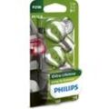 PHILIPS P21W LongLife EcoVision 21W (2 Stk.) Glühlampe, Brems-/Schlusslicht,Glühlampe, Rückfahrleuchte,Glühlampe, Kennzeichenleuchte,Glühlampe, Park-/