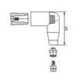 BREMI Stecker, Zündspule Rastanschluss für VW 06A035281A 13552A1