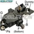 MOBILETRON Generatorregler 12V für FIAT MERCEDES-BENZ OPEL 9949575 003-154-15-06 9117942 VR-B252