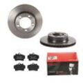 BREMBO Bremsensatz-Vorderachse COATED DISC LINE / STANDARD Bremsensatz, Scheibenbremse vorne rechts links innenbelüftet 298mm für PORSCHE 98635140105