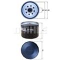 MAHLE Ölfilter Ø75,0mm 75,0mm für FORD 2207993 H6BG6714BA OC 1565