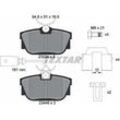 TEXTAR Bremsbelagsatz, Scheibenbremse hinten rechts links mit Zubehör für SKODA VW SEAT AUDI FORD YM212M008BA 1109015 7D0698451F 2344605