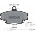 TEXTAR Bremsbelagsatz, Scheibenbremse vorne rechts links für RENAULT DACIA PEUGEOT ALPINE CITROËN LIFAN 410602192R 6000008018 7702295181 2146304