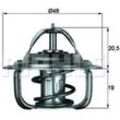 MAHLE Thermostat, Kühlmittel mit Dichtung 48mm für OPEL AUDI VW VAUXHALL DAEWOO TX 1 79D