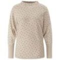 Pullover Stehbundkragen Peter Hahn beige, 36