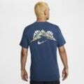 Nike Dri-FIT Lauf-T-Shirt (Herren) - Blau