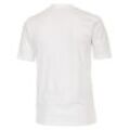 T-Shirt CASAMODA "CASAMODA T-Shirt Doppelpack uni", Herren, Gr. 4XL, weiß, 100% Baumwolle, Shirts