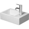 Duravit Vero Air Handwaschbecken 0724380000 38 x 25 cm, mit Hahnloch, ohne Üüberlauf, weiss