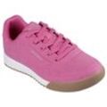 Sneaker SKECHERS "ZINGER-THE ARWEN", Damen, Gr. 35, lila (lila, magenta), Lederimitat, sportlich, Schuhe, Retro Sneaker, Schnürschuh mit Memory Foam