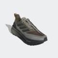 Laufschuh ADIDAS PERFORMANCE "ULTRABOOST 5 TR", Gr. 41, silber pebble, core schwarz, impact orange, Textil, Synthetik, sportlich, Schuhe